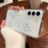 Bowknot Print Transparent Soft Silicone Phone Case For Samsung S25 Ultra S24 FE S23 A16 A36 A56 A55 A15 A25 Clear Shockproof Lens Protection Cover