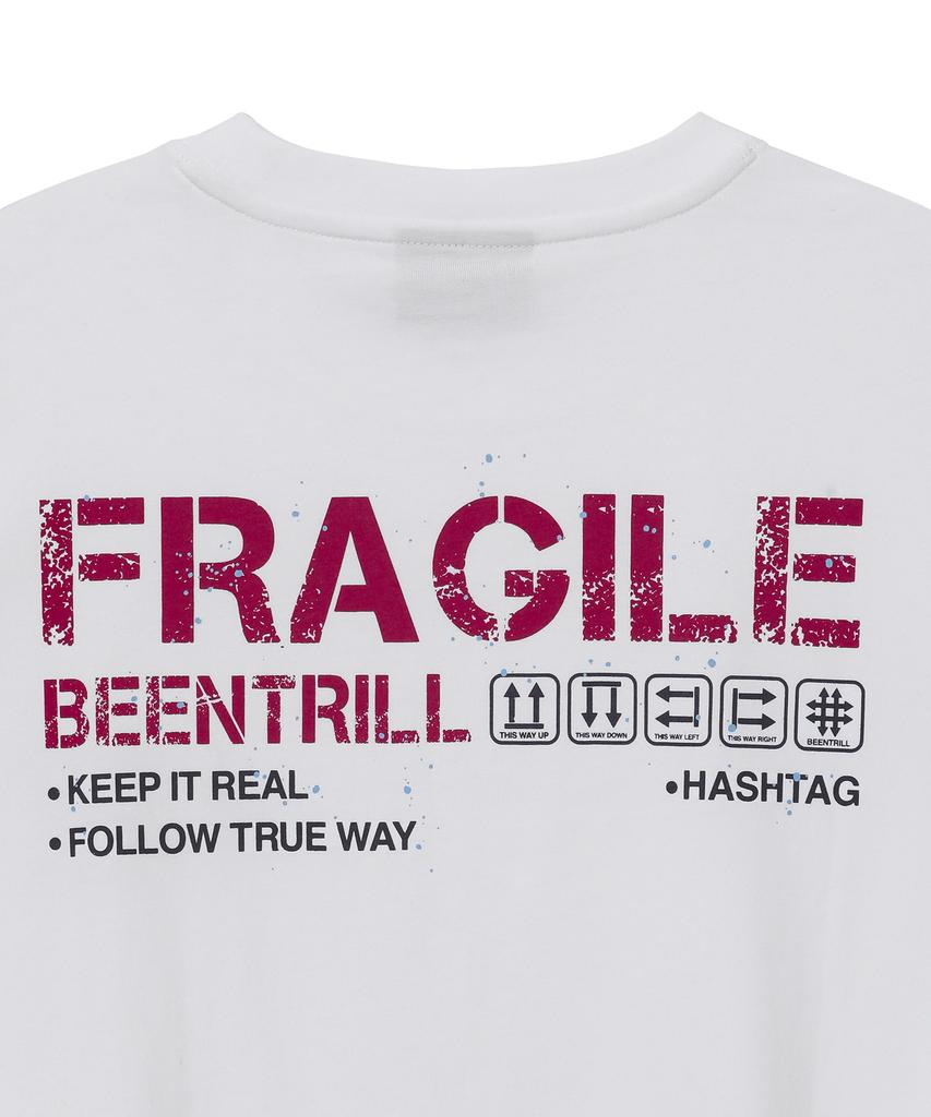 Футболка с логотипом-буквой BEENTRILL (белый)