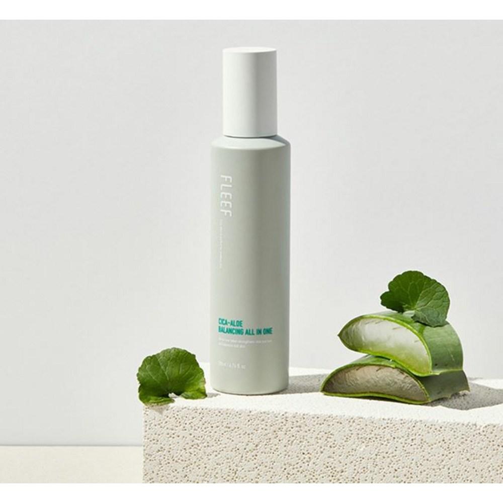 Тоник Flip Cica-Aloe Ampoule + балансирующий лосьон «все в одном» с алоэ, 1 набор