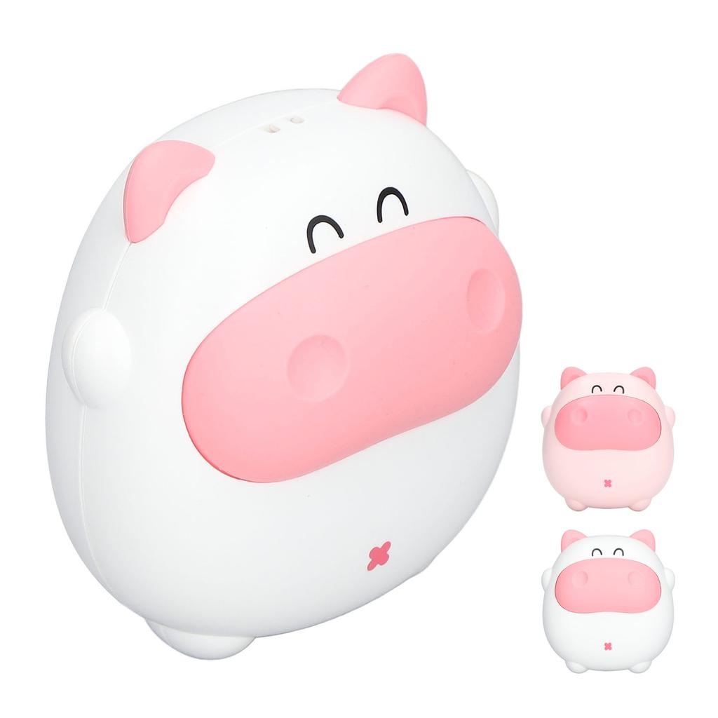 Hand Warmer Cartoon  Shape 2 Levels Temperature Adjustment USB Charging Mini Hand Warmer with Nig