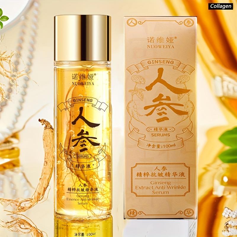 Жидкая эссенция женьшеня, против морщин и старения, возвращающая молодой блеск