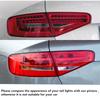 2Pcs Rear Tail Light Seal Gasket For A4L 2013-2016