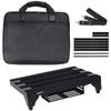 GOKKO Pedal Board Aluminum Alloy M-Black with Bag