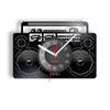 Бумбокс радио виниловая пластинка настенные часы Ghetto Blaster аудио искусство хип-хоп танцор виниловые музыкальные диски настенные часы декор музыкальной студии