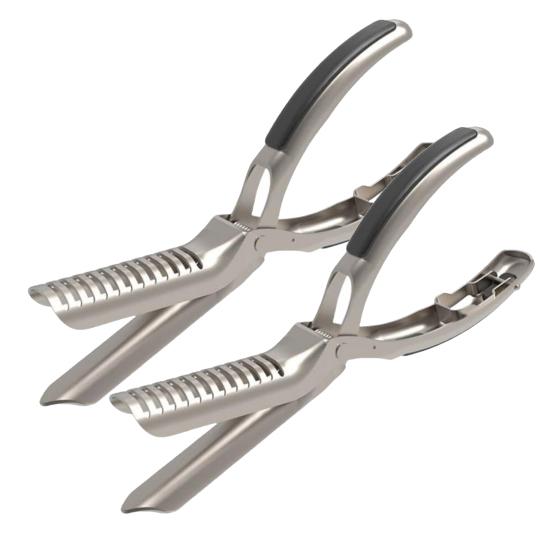 Инструмент для удаления мембраны из ребер Набор для подготовки ребрышек для барбекю из нержавеющей стали Эргономичный дизайн Инструменты для снятия мембраны из ребер