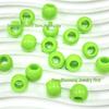 Акриловые макаронные бусины с большим отверстием, круглые, для DIY детских браслетов и изготовления украшений