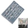 Silicone Nail Art Mold Accessory Molds Butterfly Theme 3D Nail Decorative Mold Silicone Texture for Various Nail Types