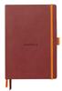 Rhodia Rhodia Rama Goal Book Dotted 240 Italian Leather CF117801 Notebook, A5, Grid, Pages, Cover, Nakara,