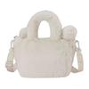 Fila Casual Plush Fabric Shoulder Crossbody Handbag Mini Women handbags Cotton-Candy-White Cream-Pink Newborn-Blue T13W443121F-395581