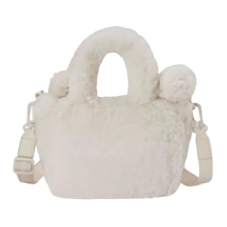 Fila Casual Plush Fabric Shoulder Crossbody Handbag Mini Women handbags Cotton-Candy-White Cream-Pink Newborn-Blue T13W443121F-395581