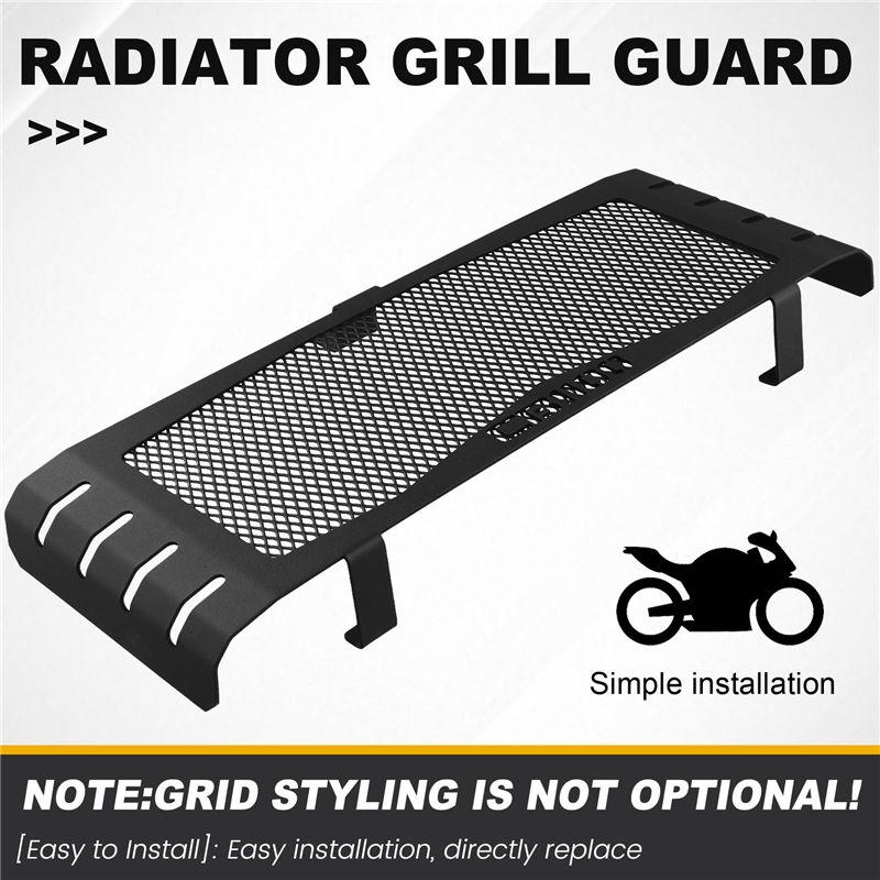 WF-Stainless Steel Motorcycle Radiator Grille Guard Protector Cover Water Cooler Protection For Honda Cb1100 2013-2018