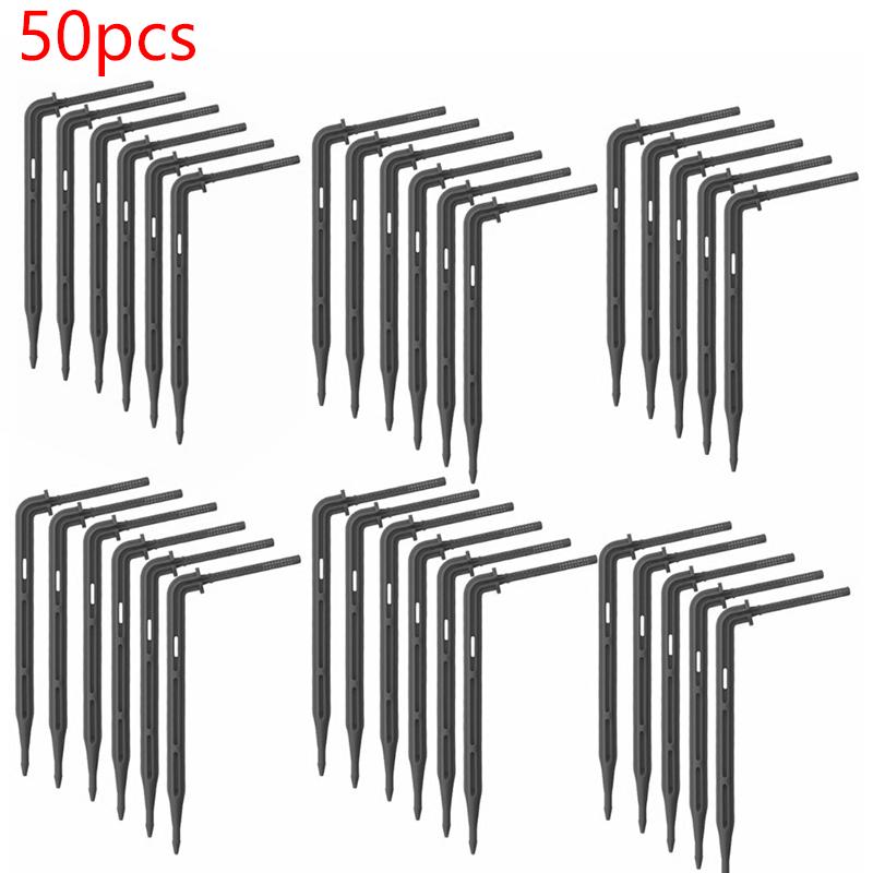 100 шт./компл. стрелка микро экономия потока воды капельницы для орошения эмиттер капельный садовый полив инструменты