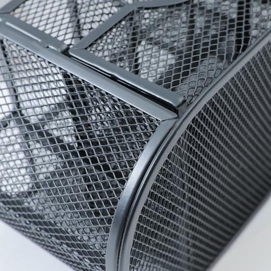 Pen Holder Sturdy Sliding Drawer Smooth Edges Non-fading Anti-rust Coating Organized Metal Nine Grids Pencil Storage Box Dormitory Accessory