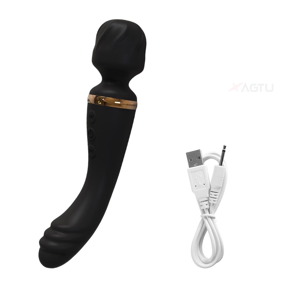 AV Вибратор G Spot Magic Wand Стимулятор клитора Сильная вибрация Мощные дилдо 10 режимов Массажер Взрослые секс-игрушки для женщин