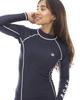 High neck rash guard