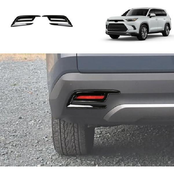 Для 2025 Toyota Grand Highlander Аксессуары Защитная накладка на задний противотуманный фонарь Черный