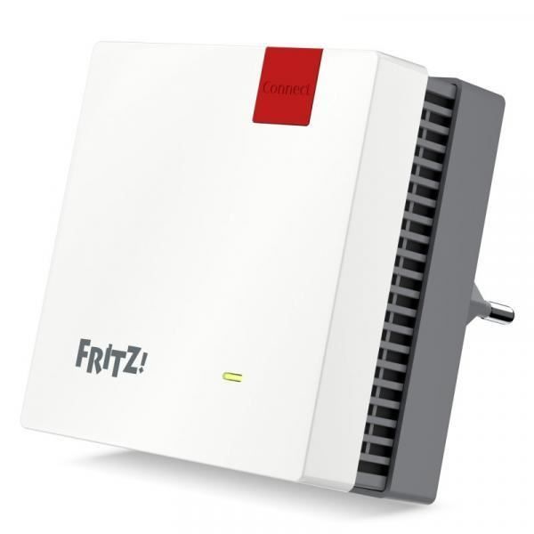 FRITZ!Repeater 1200 AX. Débit de transfert des données maximum: 2400 Mbit/s. Type d'antenne: Interne. Norme Wi-Fi: Wi-Fi 5