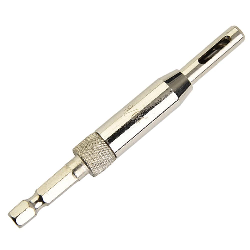 Набор из 3 сверл для дверных петель, деревообрабатывающий инструмент для открывания отверстий под дверные петли, сверло с шестигранным хвостовиком 1/4