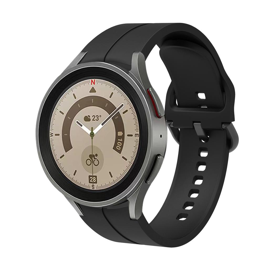 Ремешок для Samsung Galaxy Watch 7/6/5/4 44мм 40мм 5 Pro 45мм Силиконовый браслет для Samsung Watch 4/6 Classic 46мм 42мм 47мм 43мм