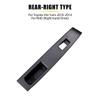 Armrest Upper Panel For Toyota Vitz Yaris 2010 2011 2012 2013 2014 4 Doors LHD/RHD Window Lift Switch Cover Panel 74232-52550-C0