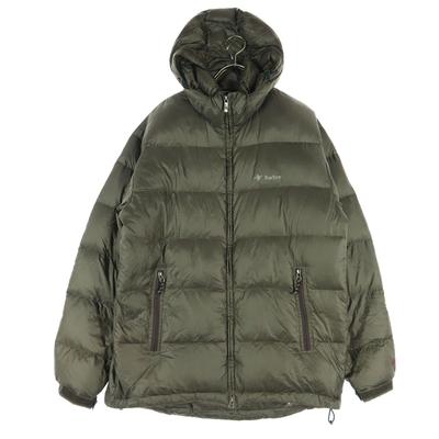 Пуховик с длинным рукавом XL Коричневый Мужской Б/У