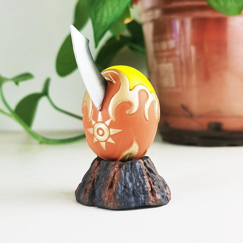 18cm/7.0 Inches Digimon Anime Character Flamemon Pvc Action Figure Figurine Model Collection Decoration Ornaments Toys Gift