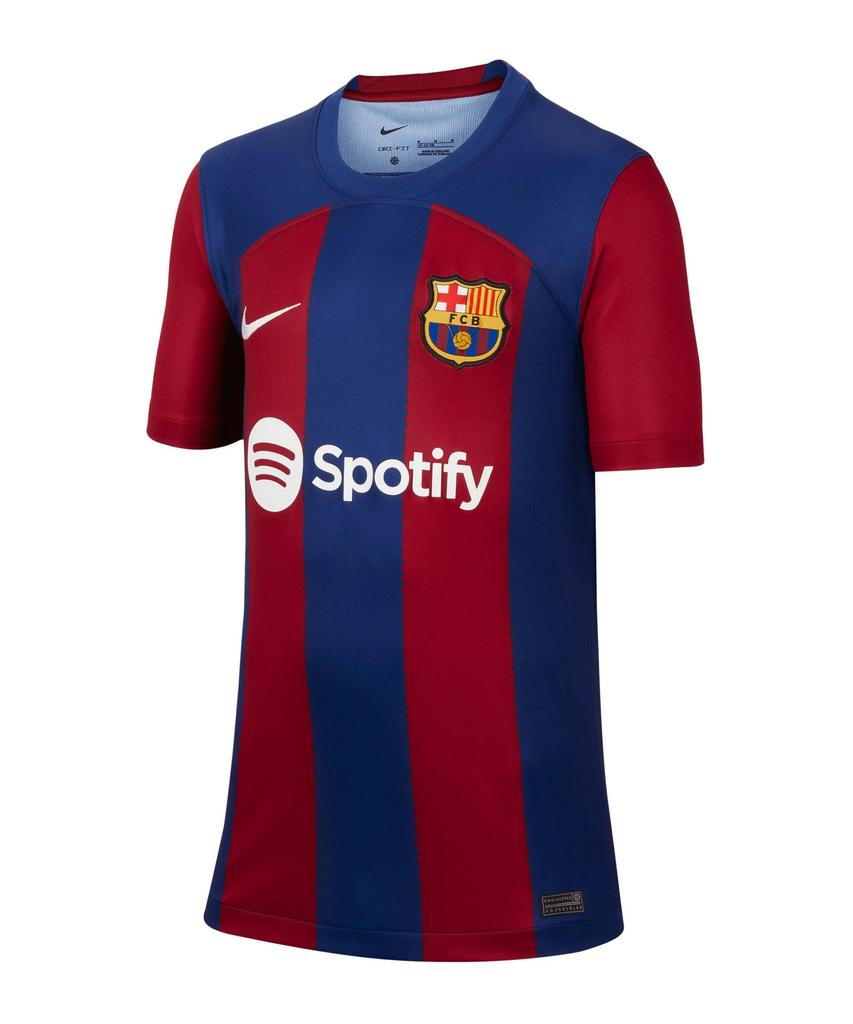 Nike FC Barcelona Domicile Soccer Training Jersey polyester Blue