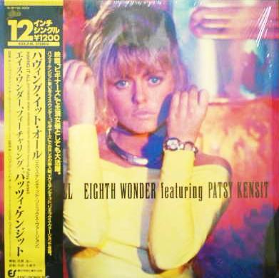 12inch Record EIGHTH WONDER PATSY KENSIT Having It All Extended RemixInst 123P745 EPIC 1986 Japan Obi Pop Used