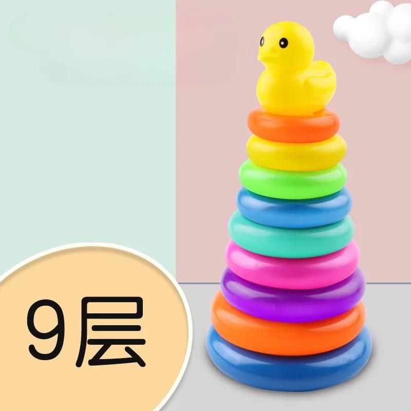 Montessori Baby Toy Rolling Ball Tower Montessori Educational Games For Babies Stacking Track Baby Development Toys 1 2 3 Years