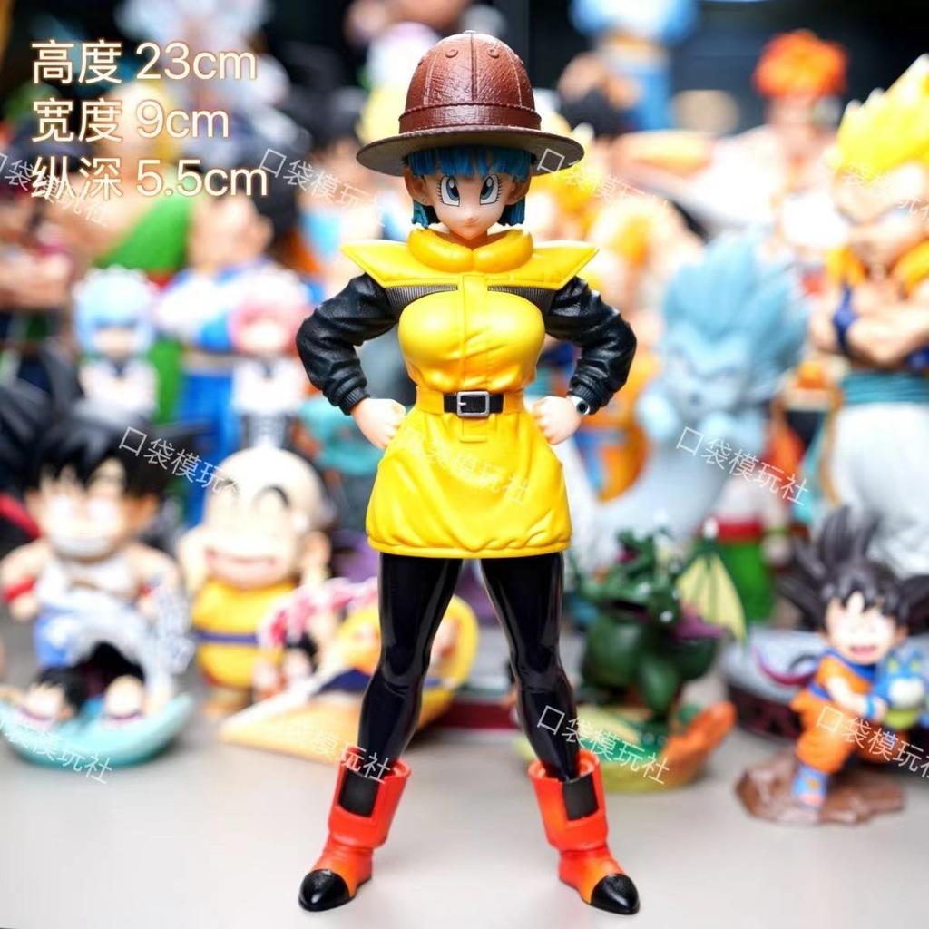 Anime Drogan Boll Z Bulma Figure Bulma Action Figure 23cm Pvc Statue Collectible Model Toys Gifts