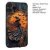 Чехол для телефона на Хэллоуин Ведьминский для IPhone 16/15 Pro Max Противоударный чехол для телефона с жестким ПК и мягким ТПУ Защита от царапин 360 градусов Аксессуар для телефона
