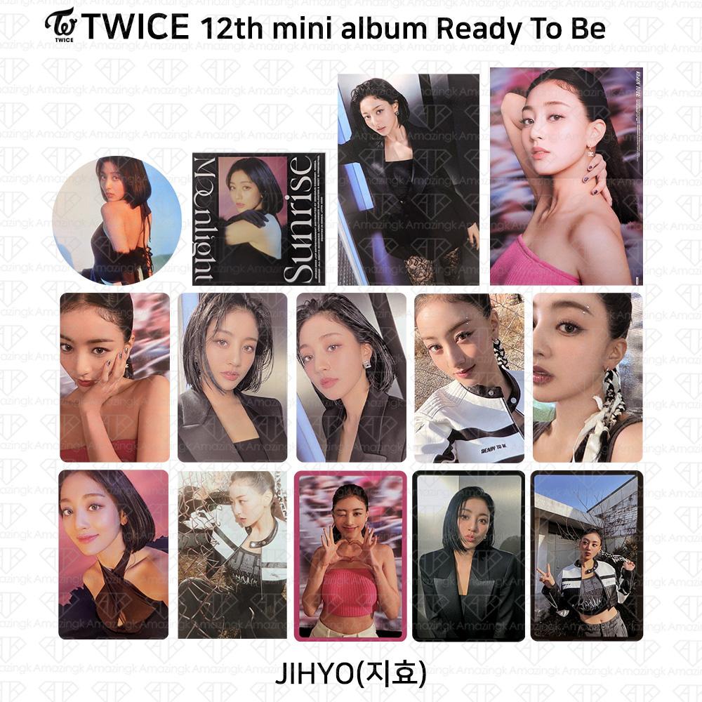 Twice 12-й мини-альбом «Готов к работе» Фотокарточка Открытка-сообщение Плакат Открытка Jihyo