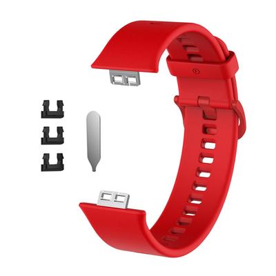 Резиновый сменный ремешок для часов Huawei Fit, спортивный умный водонепроницаемый ремешок для часов, браслет, аксессуары для Huawei Fit
