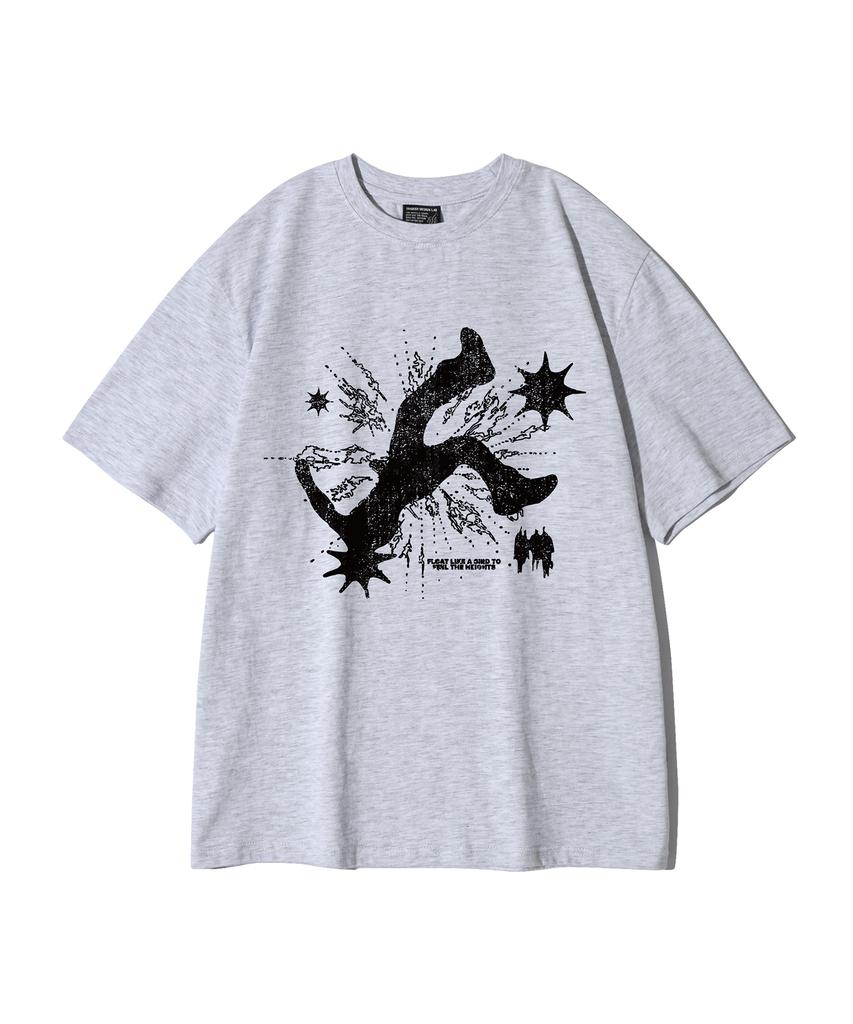 ELIMENO El Dropper Short Sleeve T-Shirt Melange