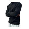 Men Long Sleeve T-Shirt Winter Autumn Solid Color Sweatshirt Half High Zip Neck Pullover Casual Male Tops for Sports Daily Wear