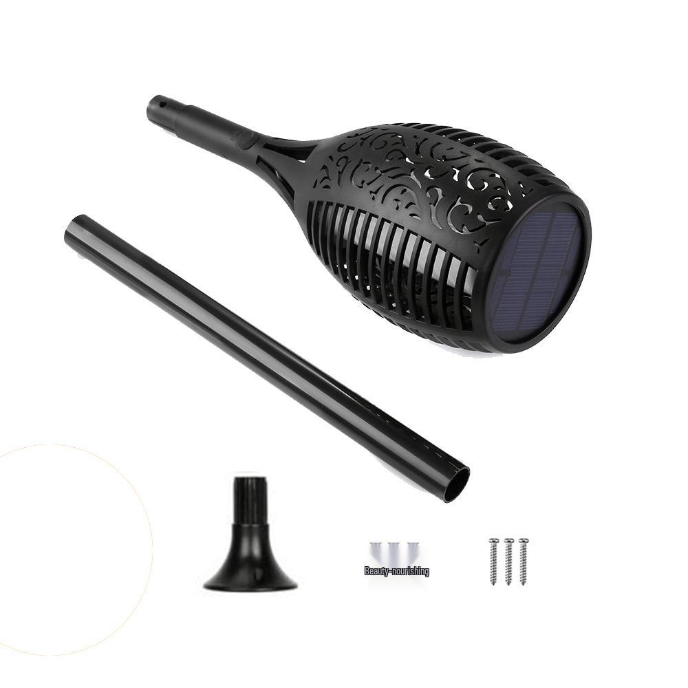 Трансграничные солнечные огни-факелы на колышках для сада и газона