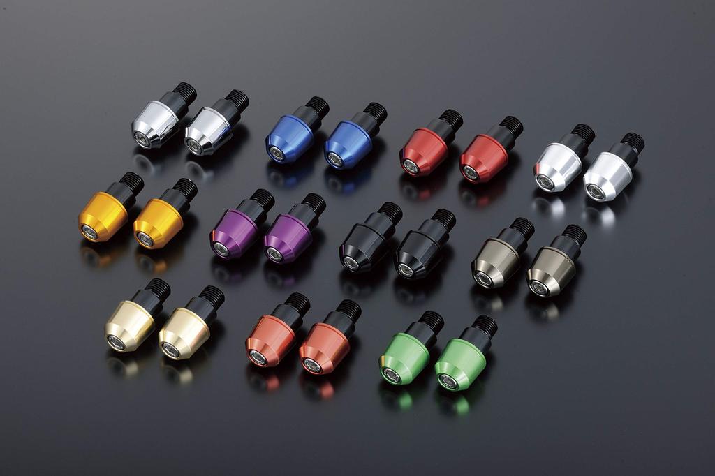 POSH FAITH Motorcycle Supplies Handlebar End Solid Bar End Yamaha Genuine Handle M16 Type MT-09 | MT-07 Pink 031089-32-10