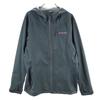 Long Sleeve Nylon Zip Hoodie M Gray Outdoors Women Used