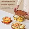 Zhishi Microwaveable Glass Lunch Box Set