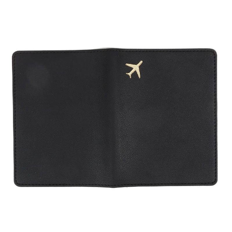 Набор ПУ обложек для паспорта Дорожный держатель для паспорта Чехол Держатель для билетов для бизнеса Простой узор самолета Портативная сумка для паспорта