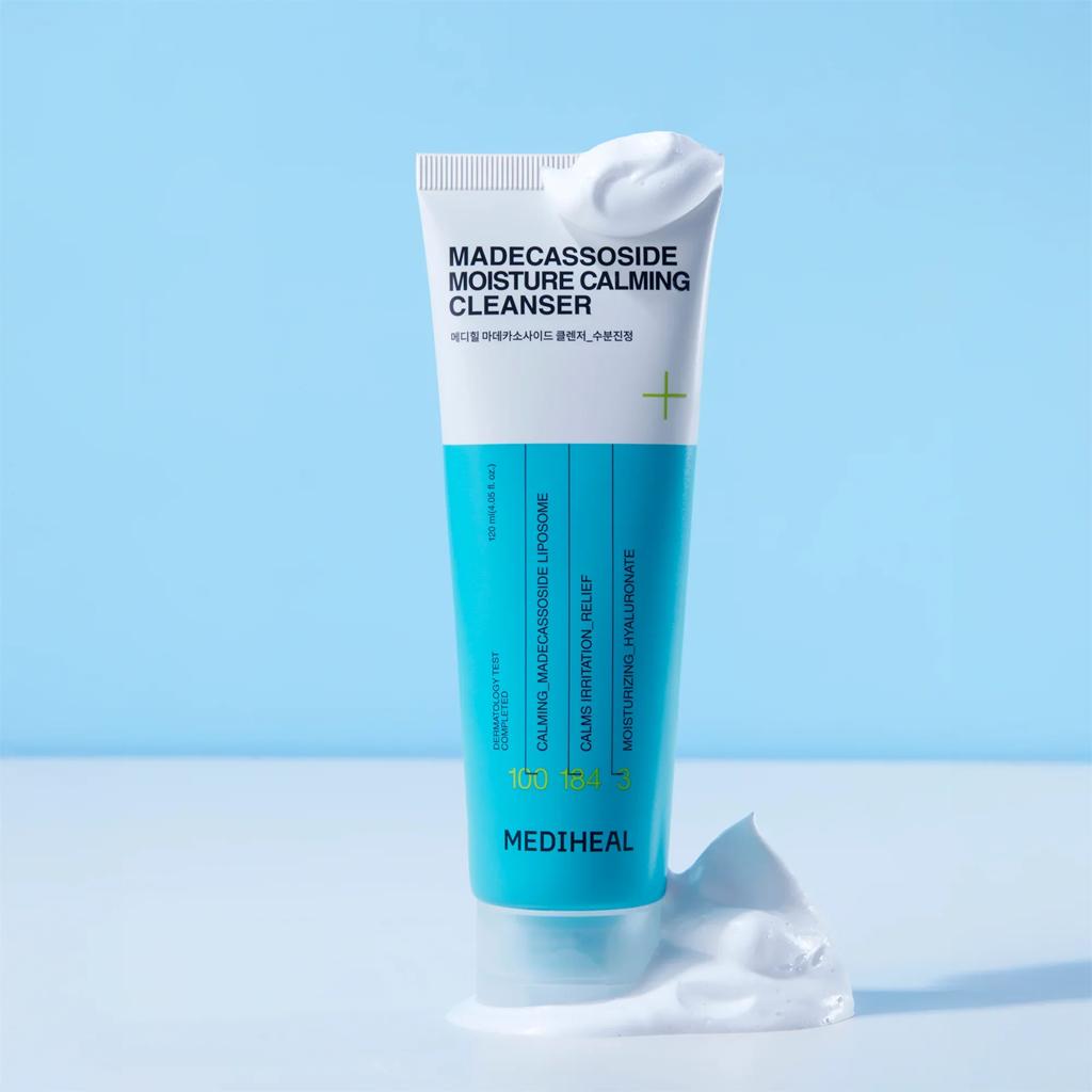 Mediheal Madecassoside Moisture Calming Cleanser 120ml +RANDOM GIFT