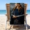 Ultra-Soft Beach Towel with Heroes of Gaul Theme,Ideal for Pool - Camping, Diving - Perfect Travel Essential, Vibrant Beach Towel.