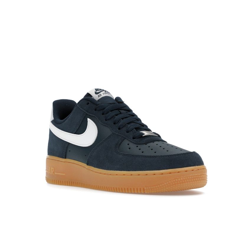 Nike Air Force 1 07 LV8 Gum Pack - Armory Navy Unisex Sneakers Blue Gum-Light-Brown Summit-White FQ8714-400