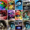 Глаз бабочка DIY 5D алмазная живопись полный круглый смолы мультфильм Алмазная вышивка крестиком стразы мозаика домашний декор