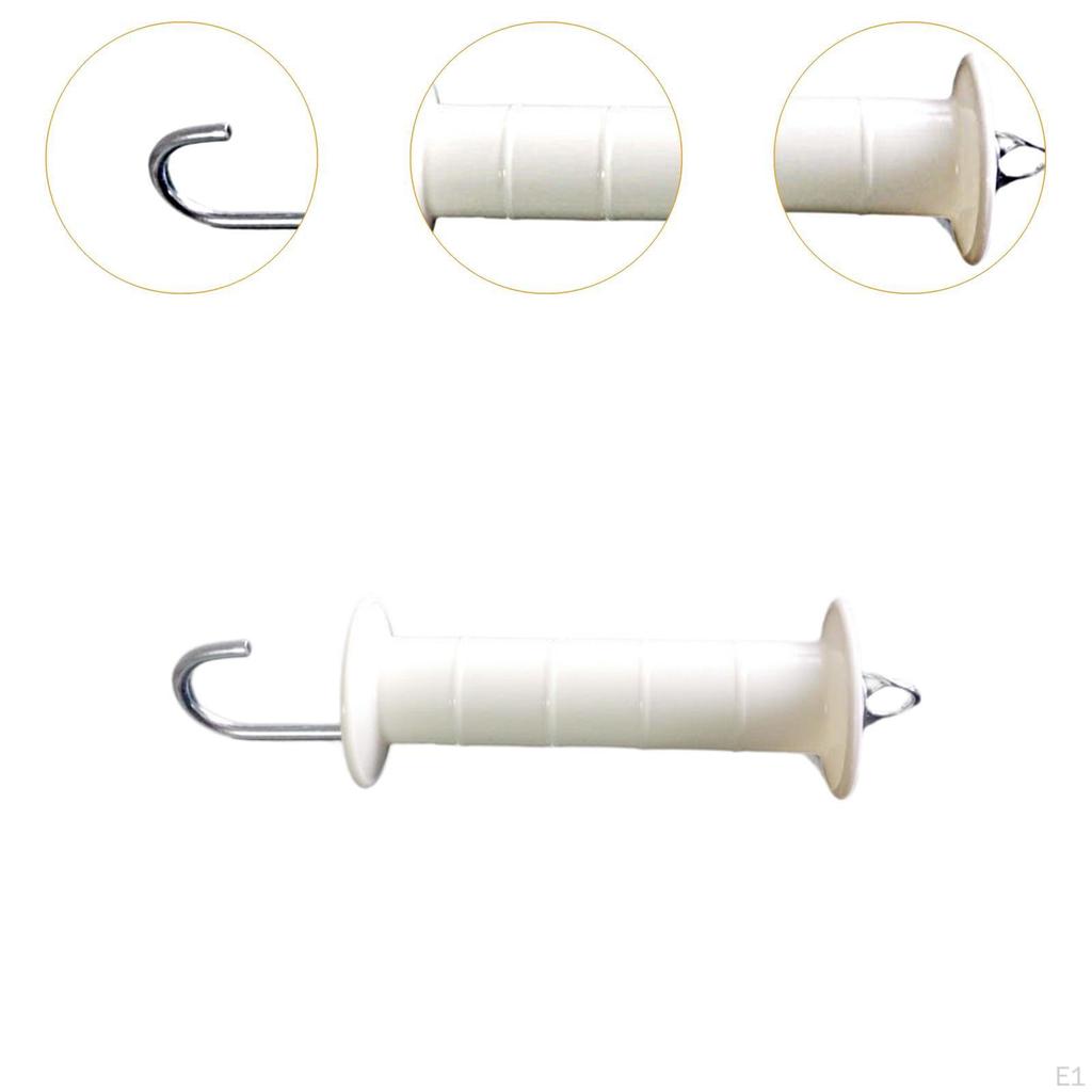 10x электрические ручки для ворот и заборов, аксессуары, удобные, простые в использовании, заменяемые на прочные с пружиной, тяжелые