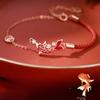 New Ashore Koi Red Rope Bracelet Women's Light Luxury High-end Feeling Festive and Good Meaning New Chinese-style Natal Hand Jewelry