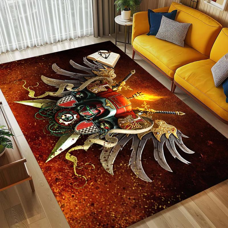 Warhammer Fantasy Living Room Nonslip Area Rug Soft Carpet For Bedroom Game Playroom Sofa Office Home Decor Doormat Christmas Gift C930809