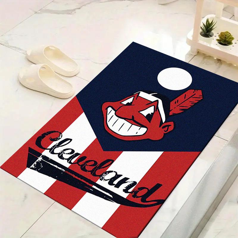 Cleveland Guardians Carpet Rug for Living Room Bedroom Home Sofa Decoration, Kids play Non-slip Floor Mat
