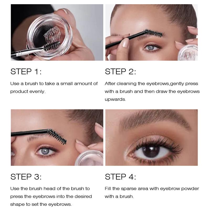 Kissbeauty гель для укладки бровей wild wisheba бесцветное мыло для бровей eyebrowsoap