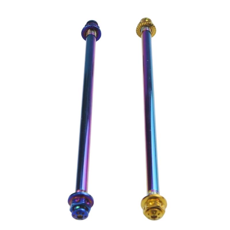 Titanium Bolt Bolt Axle Core Front Wheel Axle 1.25mm X 280mm Screw Fastener for Motorcycle Front Axle Center